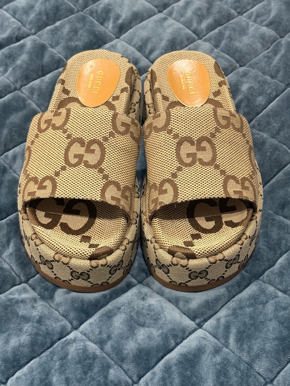Women’s Gucci Platform Slide Sandal - Picture 4 of 7